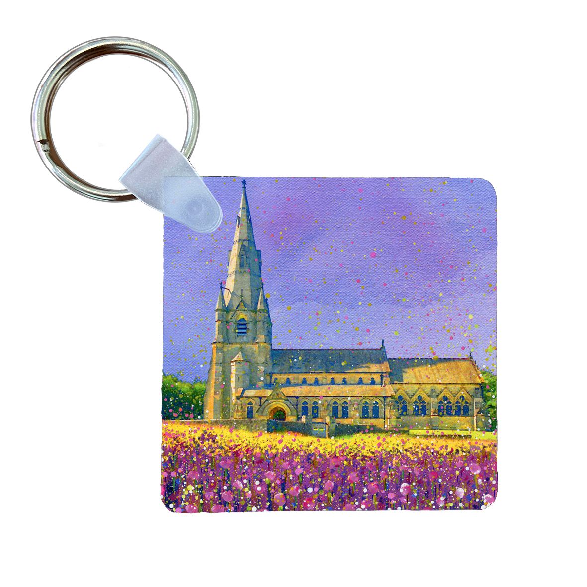 St Mary's Church, Studley Royal Deer Park Keyring