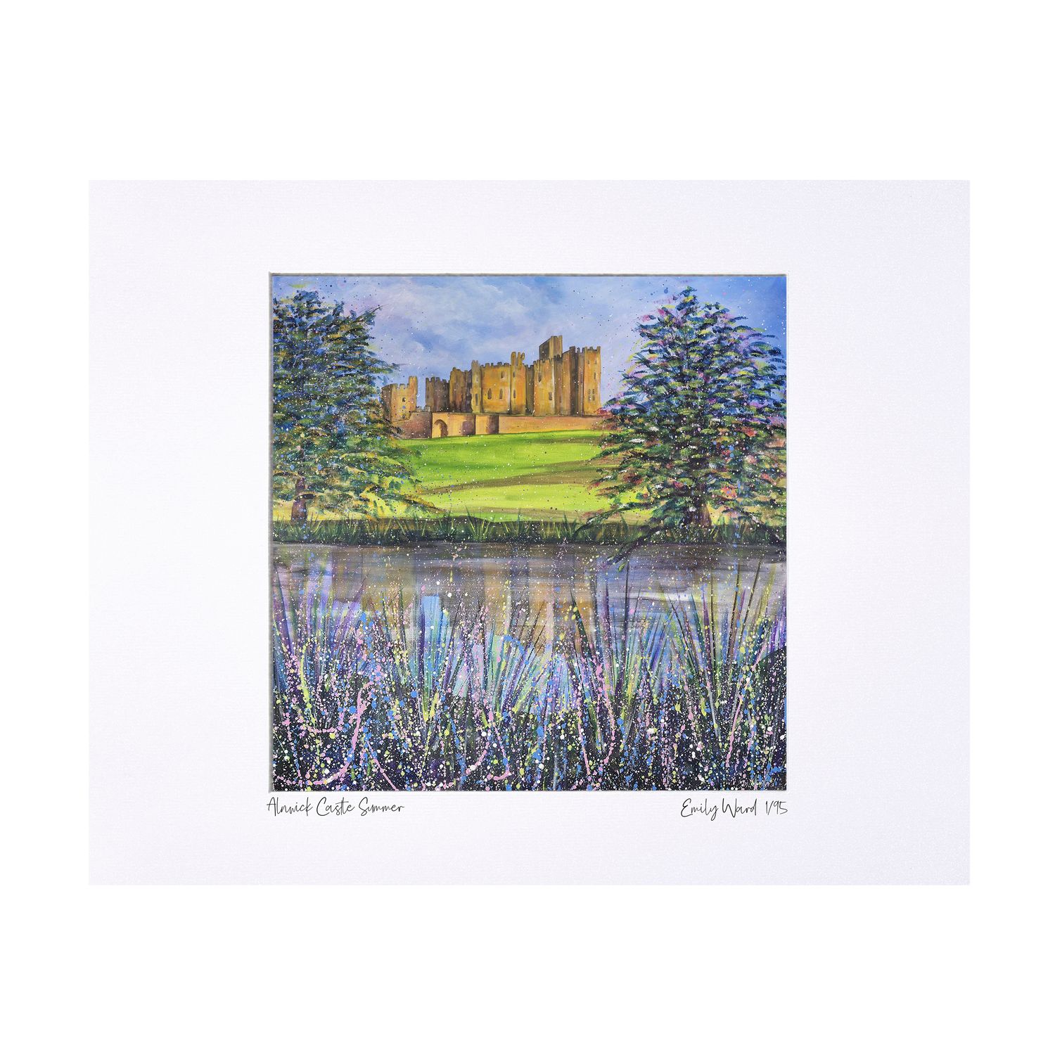 Alnwick Castle Summer Limited Edition Print