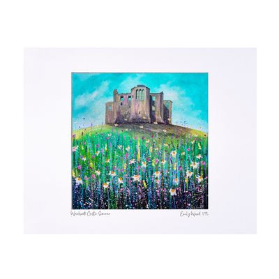 Warkworth Castle Summer Limited Edition Print