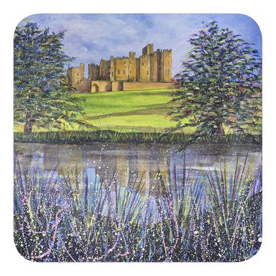Alnwick Castle Summer Fridge Magnet