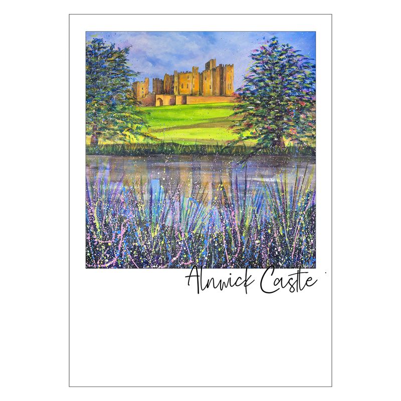 Alnwick Castle Postcard