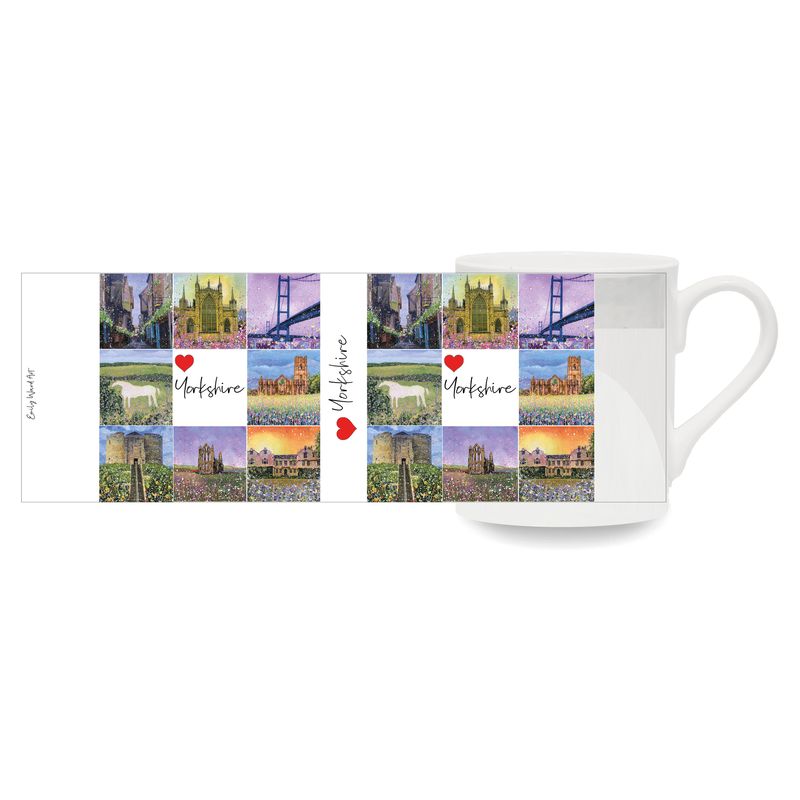 Love Yorkshire Bone China Cup