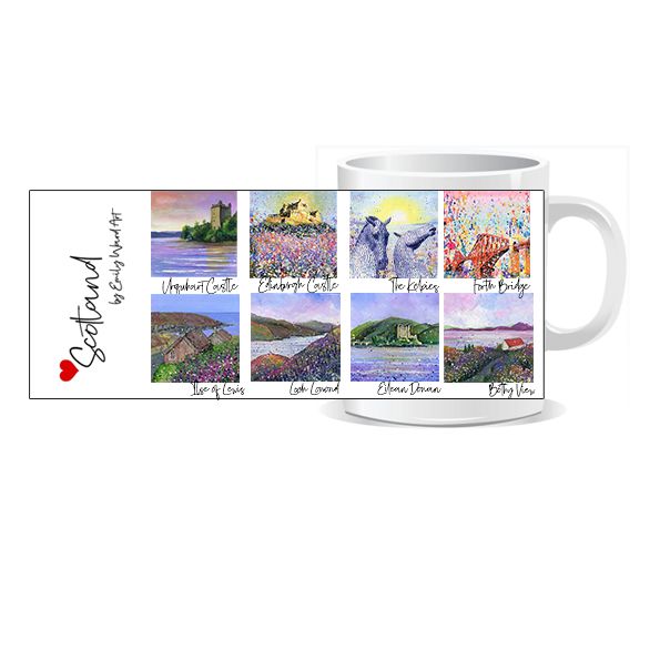 Love Scotland Bone China Cup