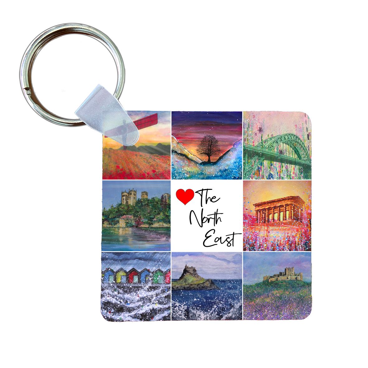 Love The North East Keyring