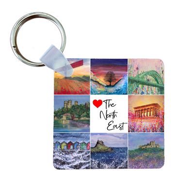 Love The North East Keyring