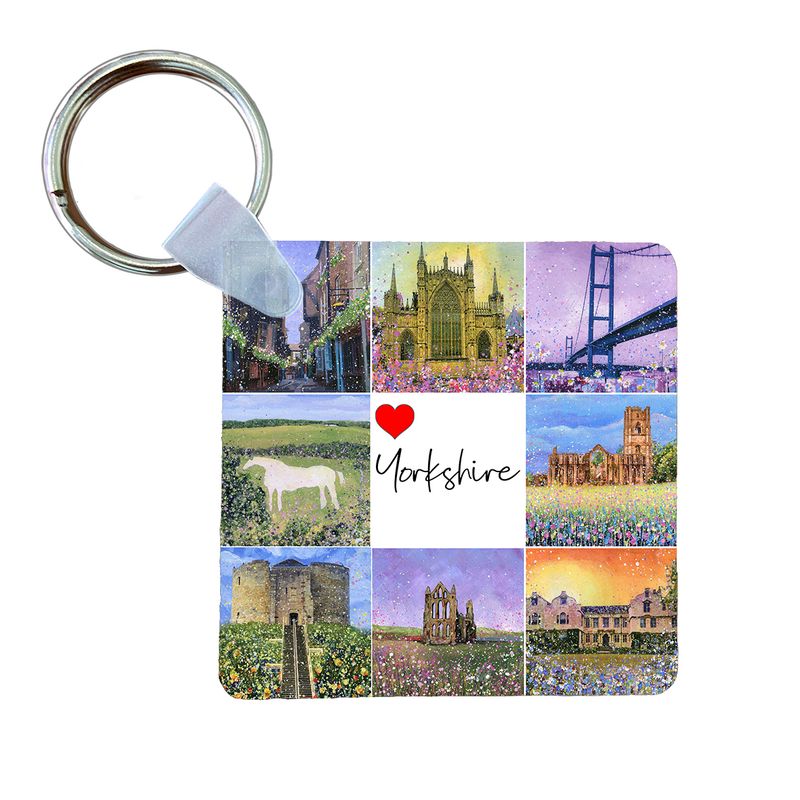 Love Yorkshire Keyring
