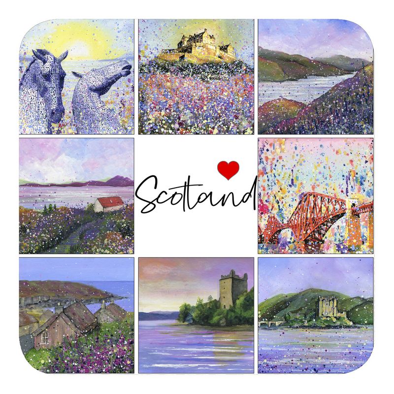 Love Scotland Fridge Magnet