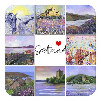 Love Scotland Fridge Magnet