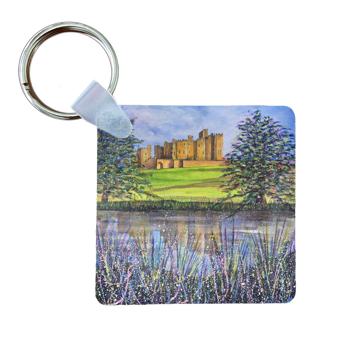 Alnwick Castle Summer Keyring