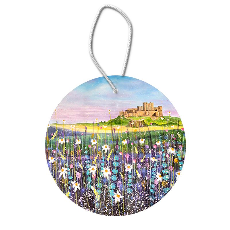 Bamburgh Castle Summer Hanging Pendant Decoration