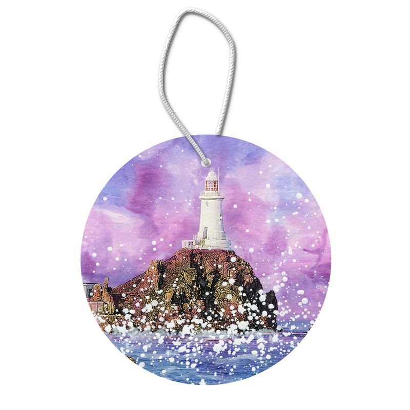 Corbiere Lighthouse Hanging Pendant Decoration