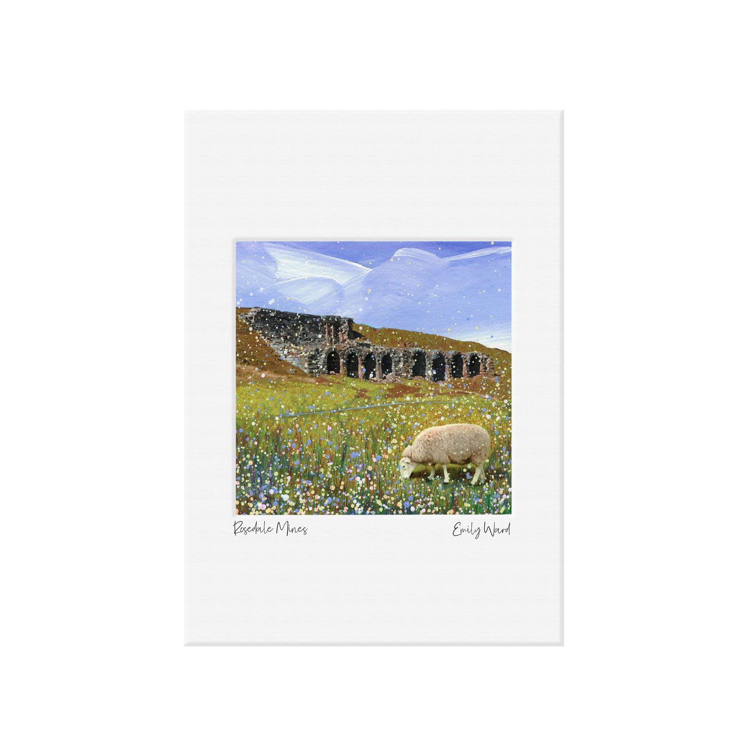 Rosedale Mines Open Edition  Print A4