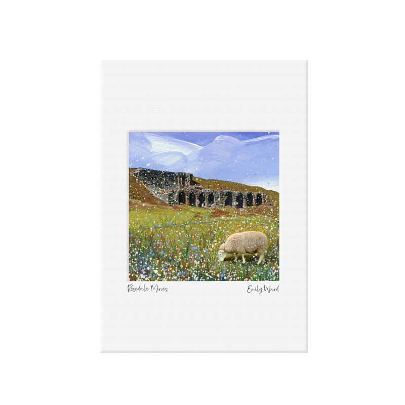 Rosedale Mines Open Edition  Print A4