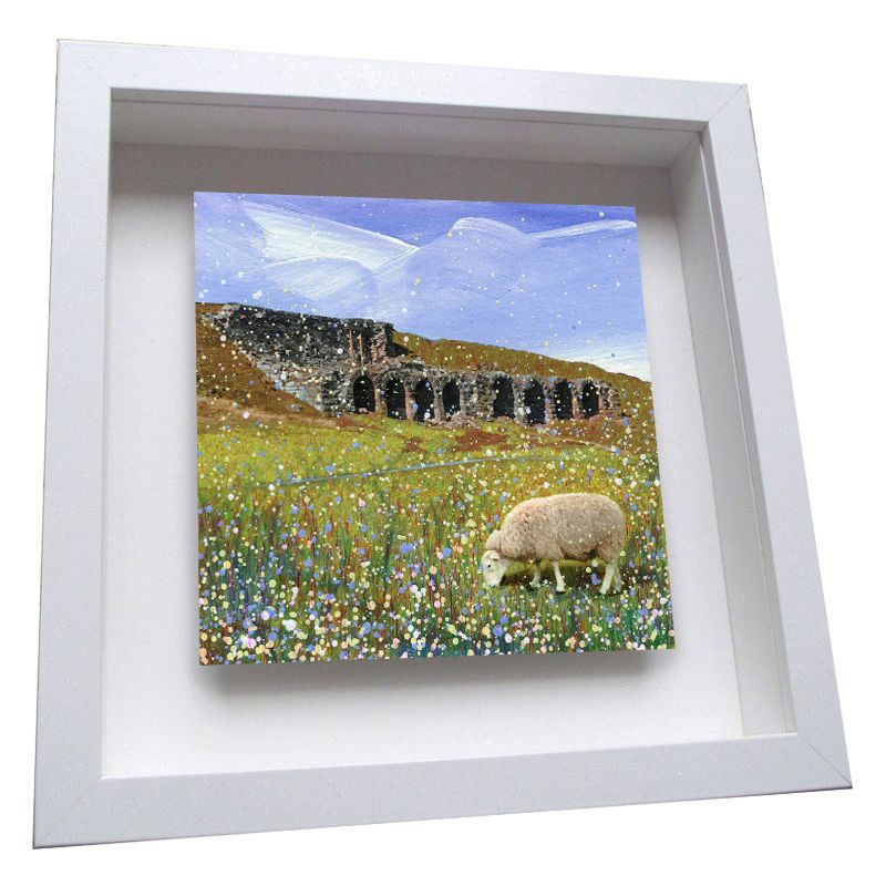 Rosedale Mines Framed Ceramic Tile