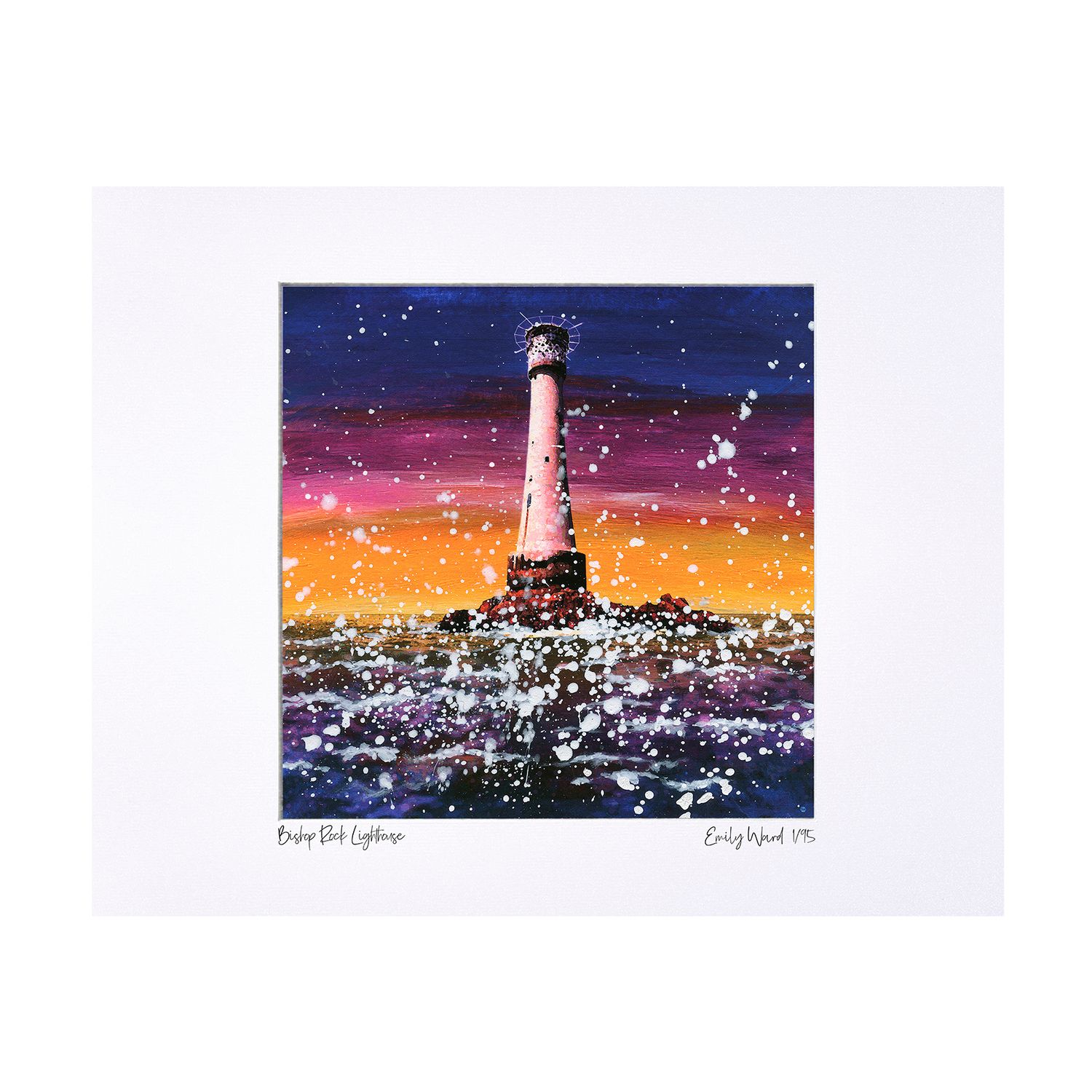 Bishop Rock Lighthouse Limited Edition Print