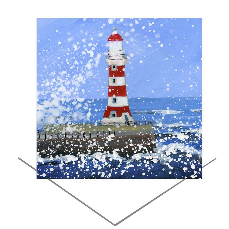 Roker Lighthouse Greeting Card