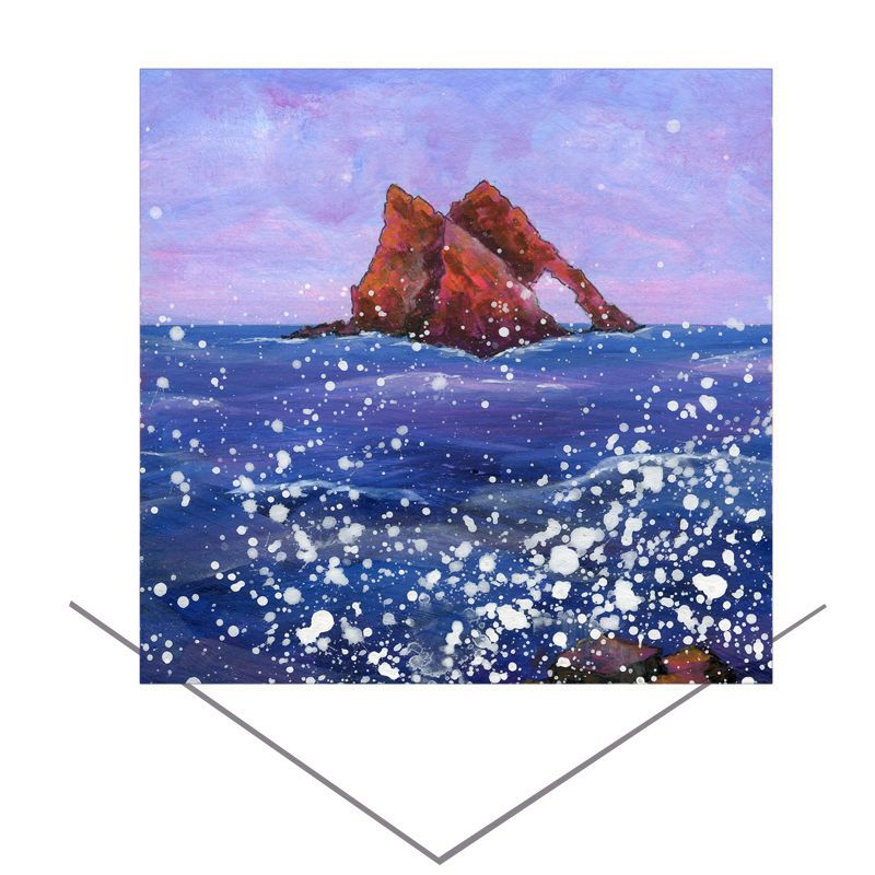 Bow Fiddle Rock Greeting Card