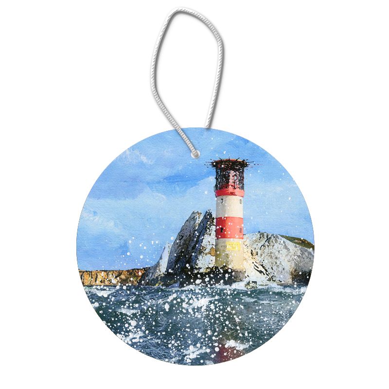 The Needles Lighthouse Hanging Pendant Decoration
