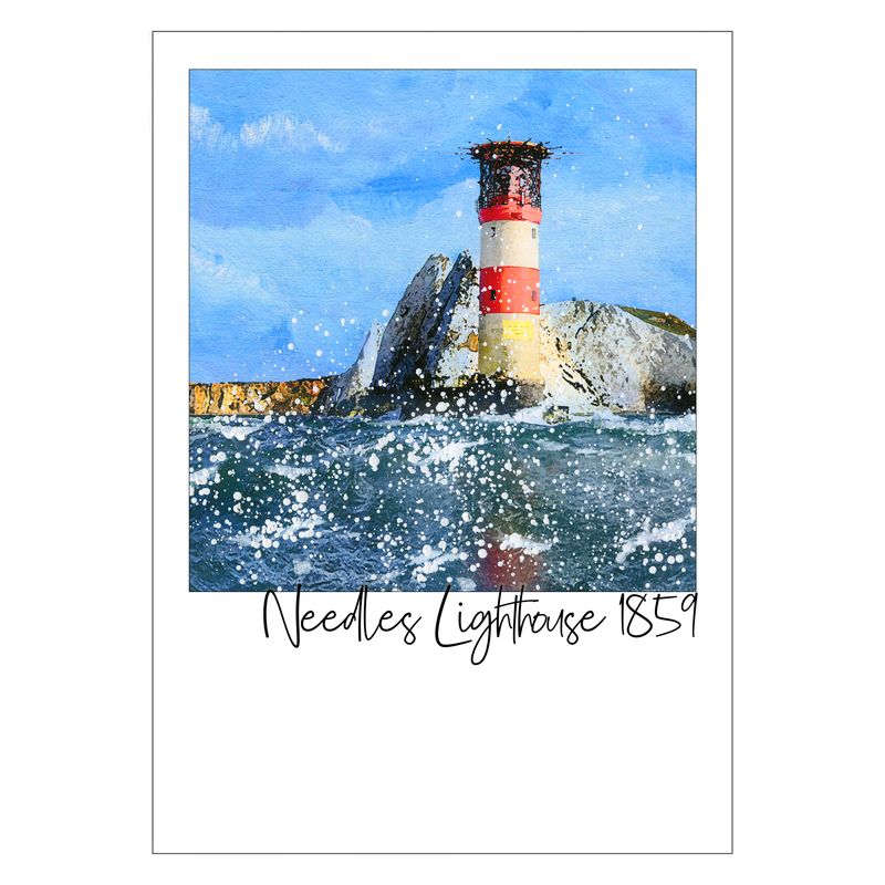 The Needles Lighthouse Postcard