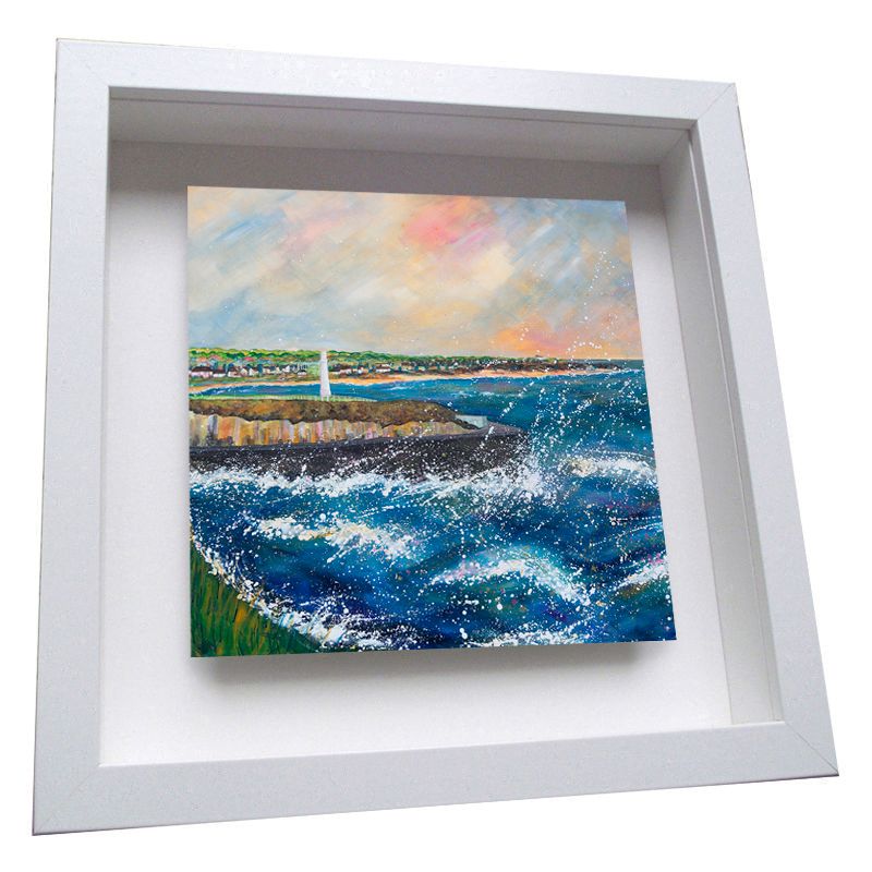 Seaburn Framed Ceramic Tile
