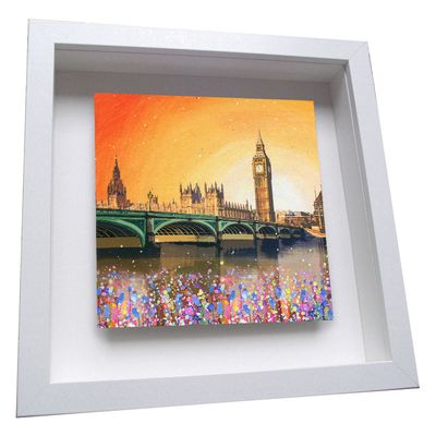 Big Ben Framed Ceramic Tile