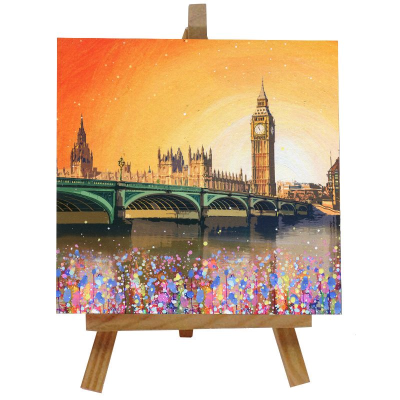 Big Ben Ceramic tile with easel