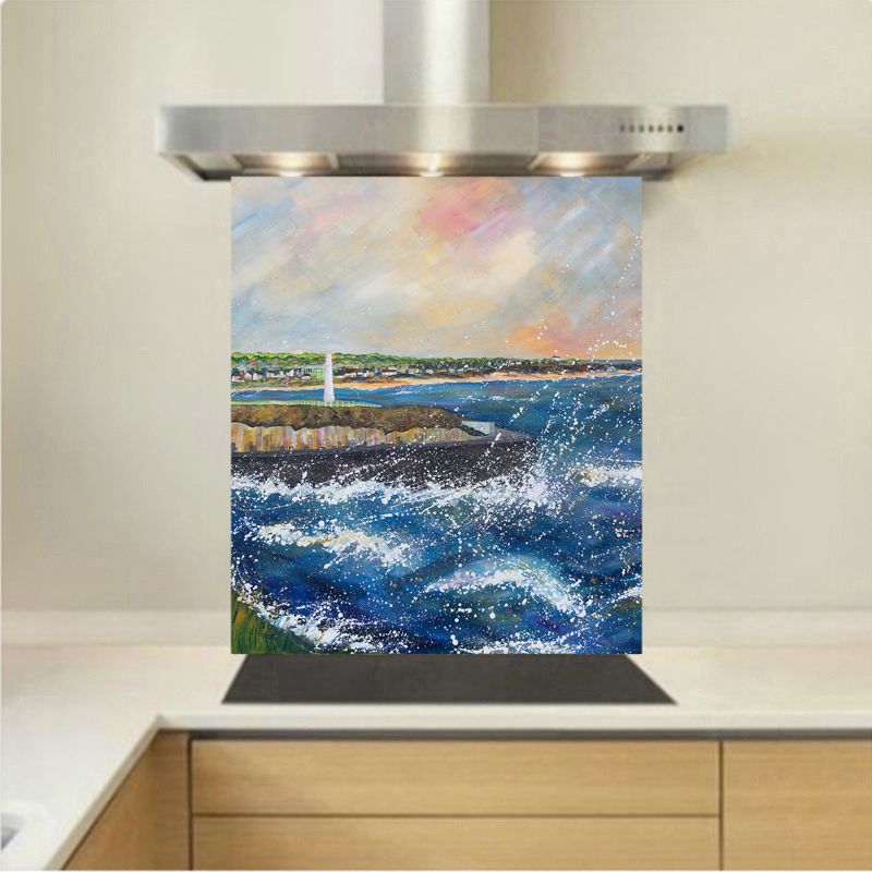 Art - Glass Kitchen Splashback - Seaburn