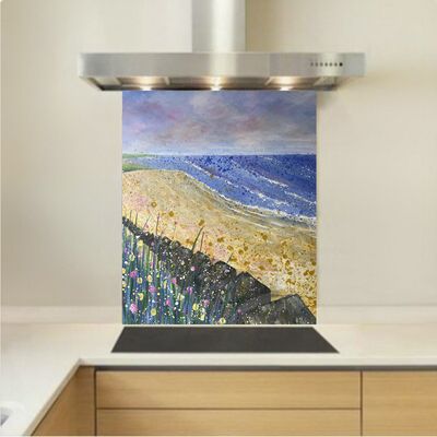 Art - Glass Kitchen Splashback - Druridge Bay