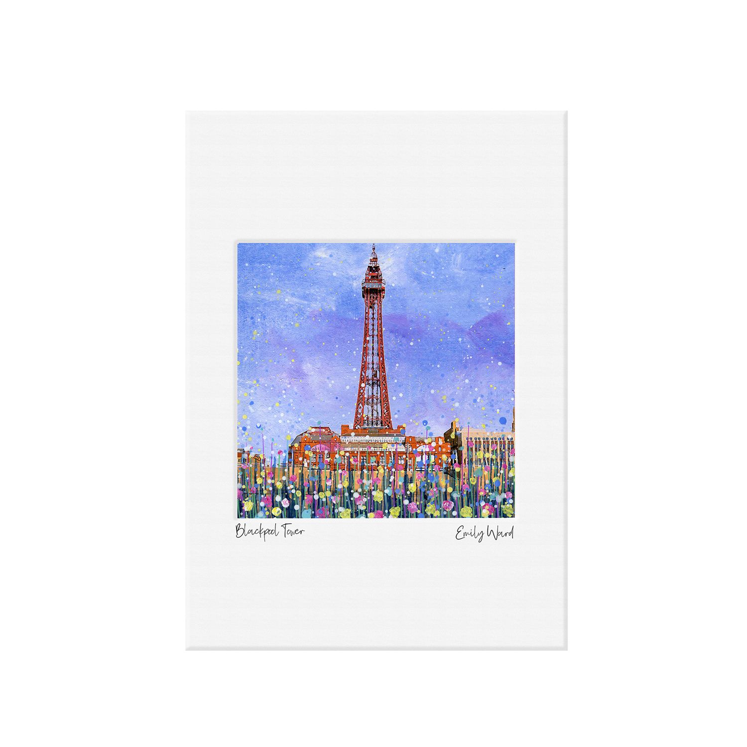 Blackpool Tower Open Edition  Print A4