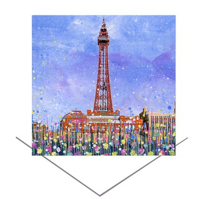 Blackpool Tower Greeting Card