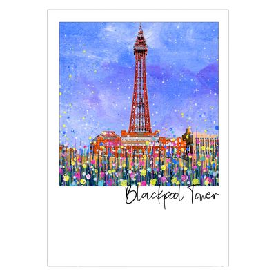 Blackpool Tower Postcard