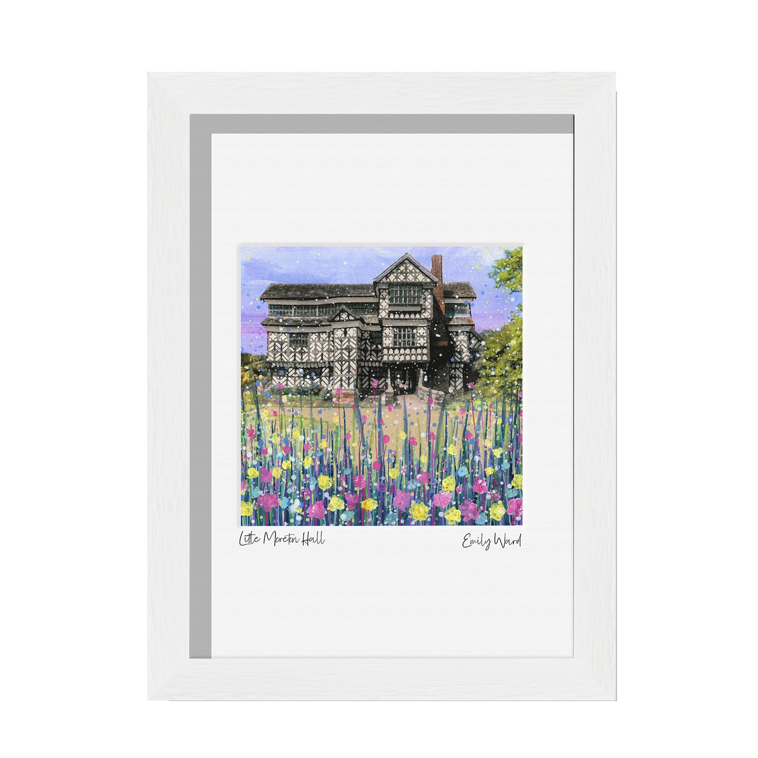 Little Moreton Hall Open  Edition  Print A4