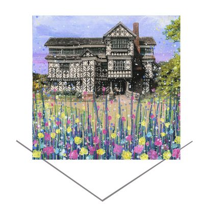 Little Moreton Hall Greeting Card