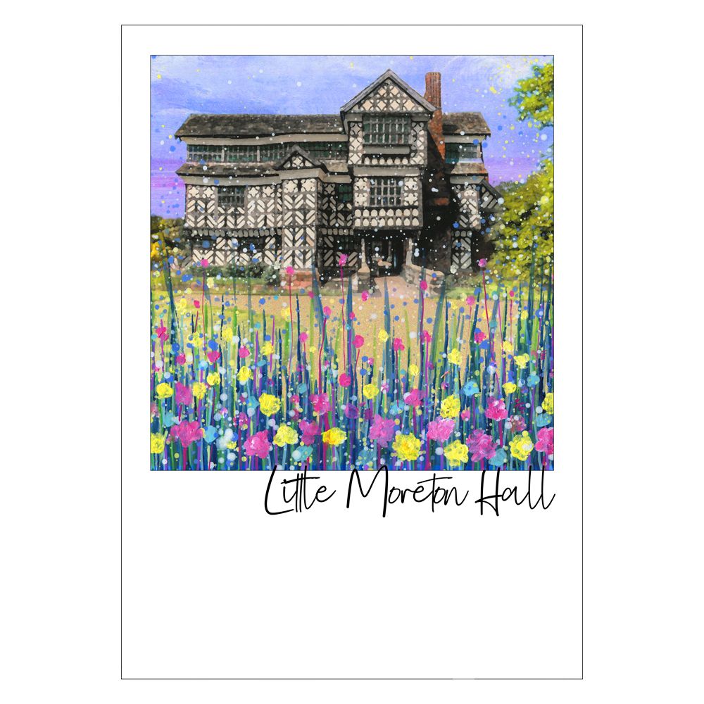 Little Moreton Hall Postcard
