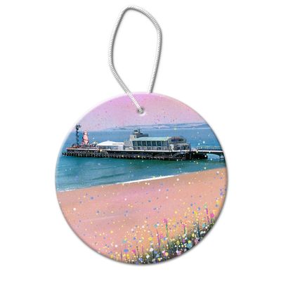 Bournemouth Pier  Hanging Pendant Decoration