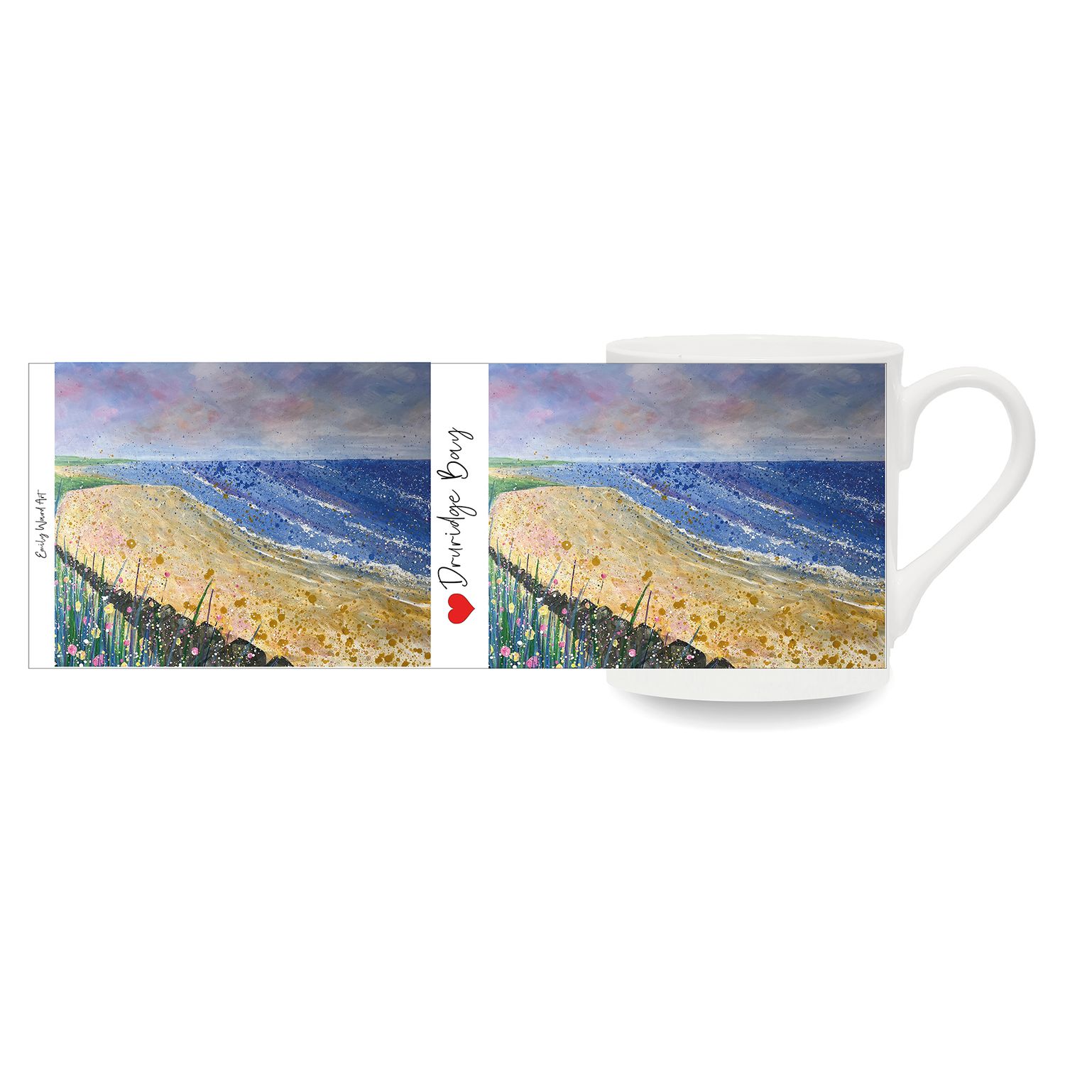Druridge Bay Bone China Cup