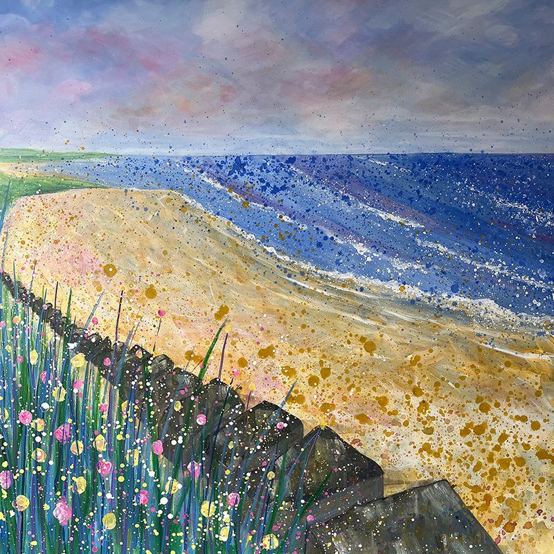 Druridge Bay Canvas Print