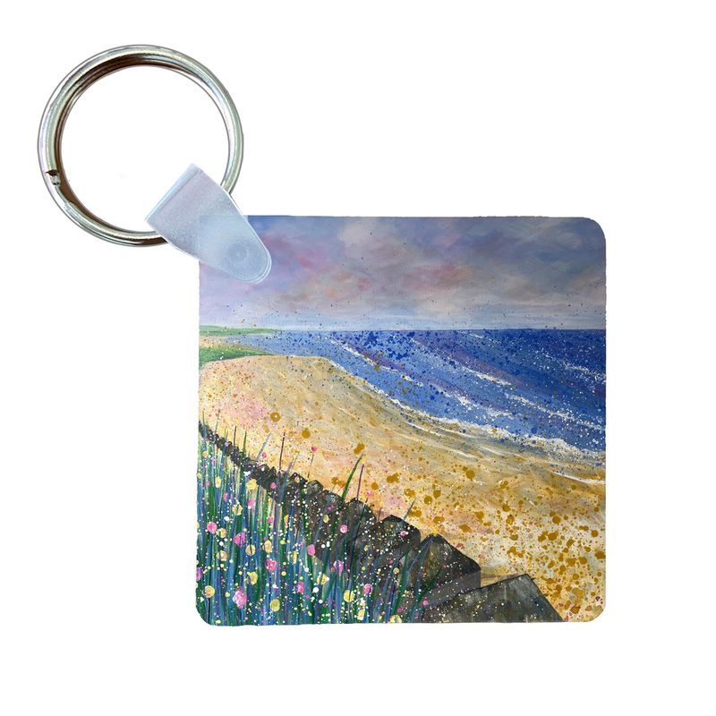 Druridge Bay Keyring