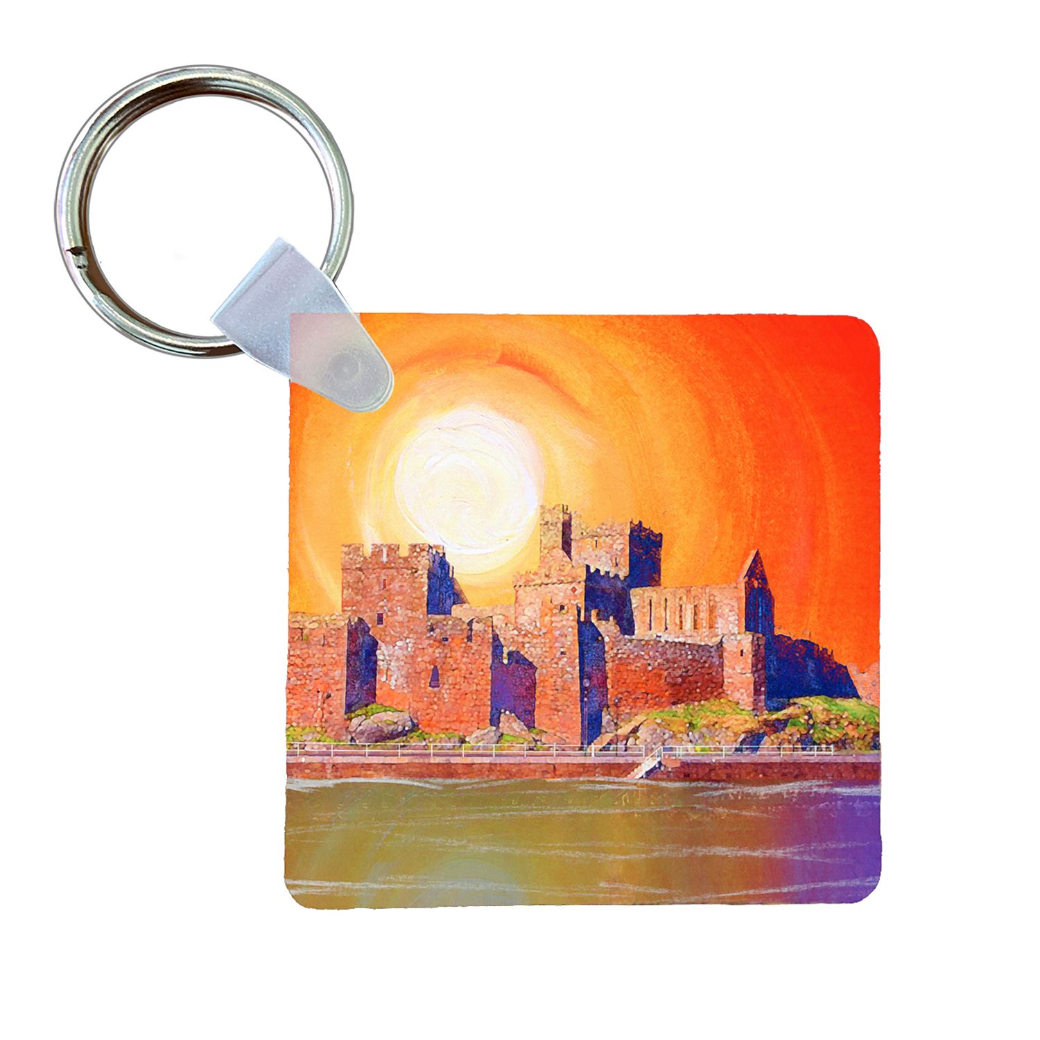 Peel Castle  Keyring
