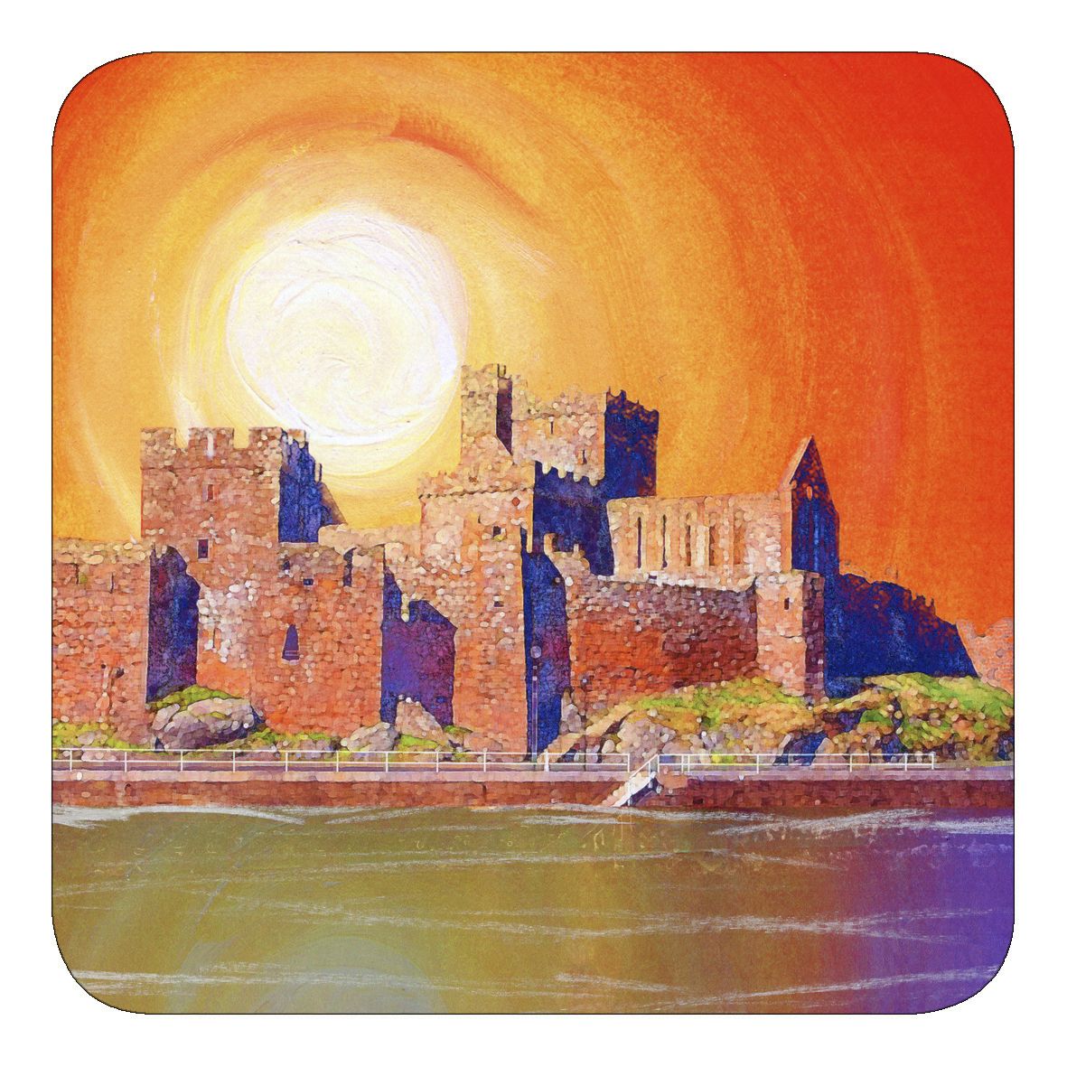 Peel Castle Fridge Magnet
