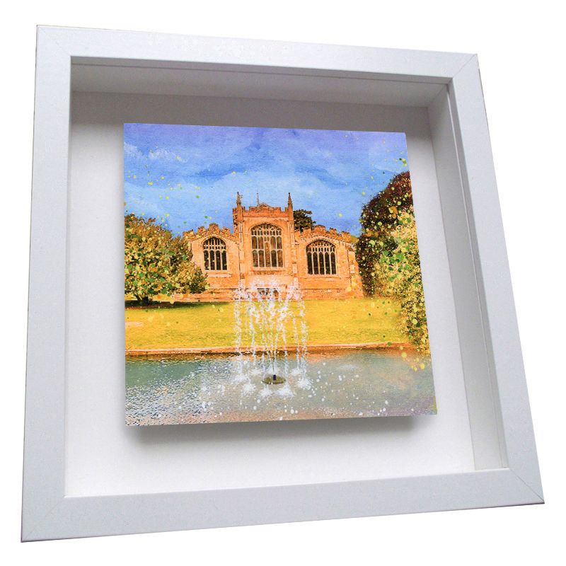 St Mary's Church, Hitchin Framed Ceramic Tile