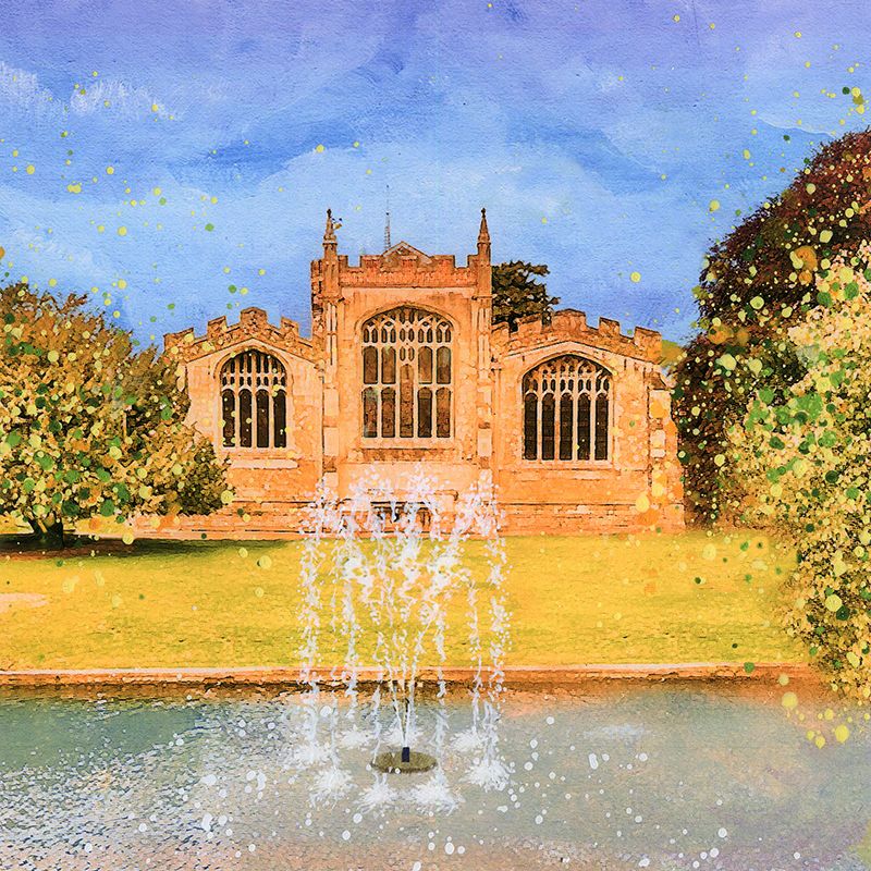 St Mary's Church, Hitchin Greeting Card