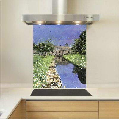 Art - Glass Kitchen Splashback - The Mill, Fountains Abbey