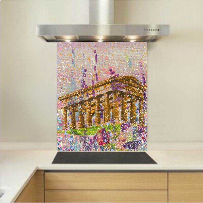 Art - Glass Kitchen Splashback - Penshaw Monument