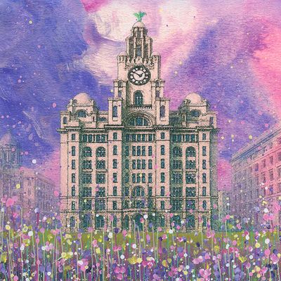 The Royal Liver Building Canvas Print