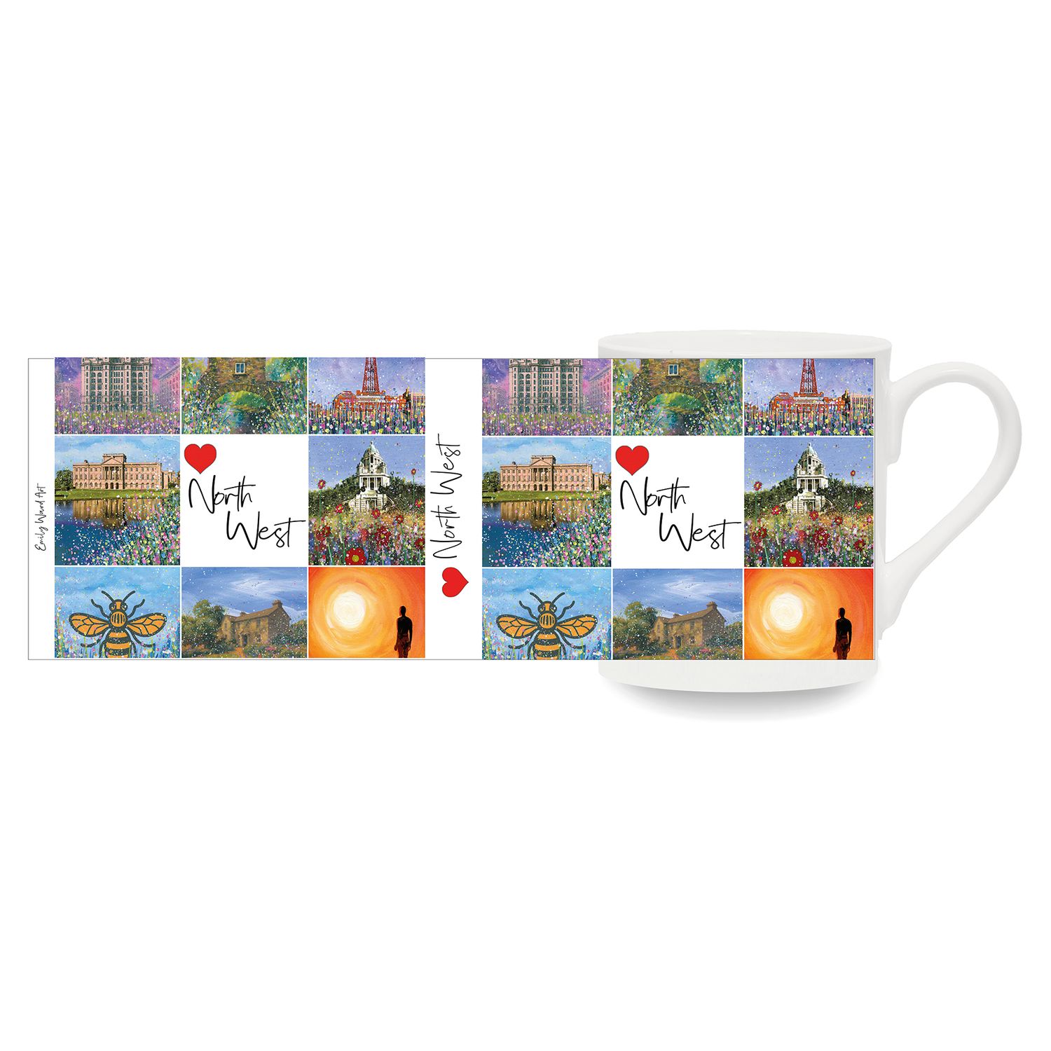 Love North West  Bone China Cup