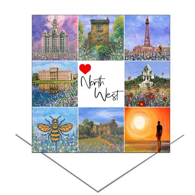 Love The North West Greeting Card