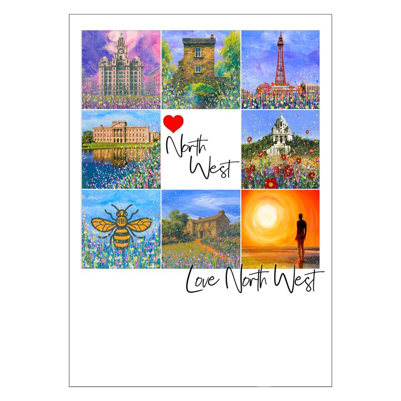 Love North West Postcard