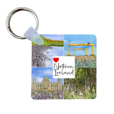 Love Northern Ireland Keyring