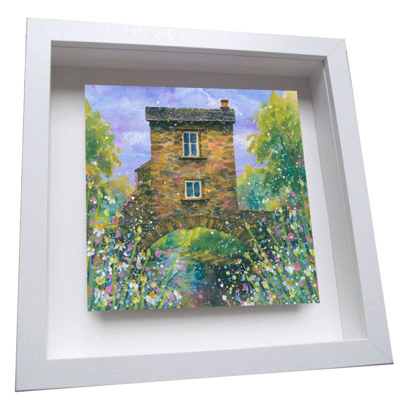 The Bridge House, Ambleside Framed Ceramic Tile